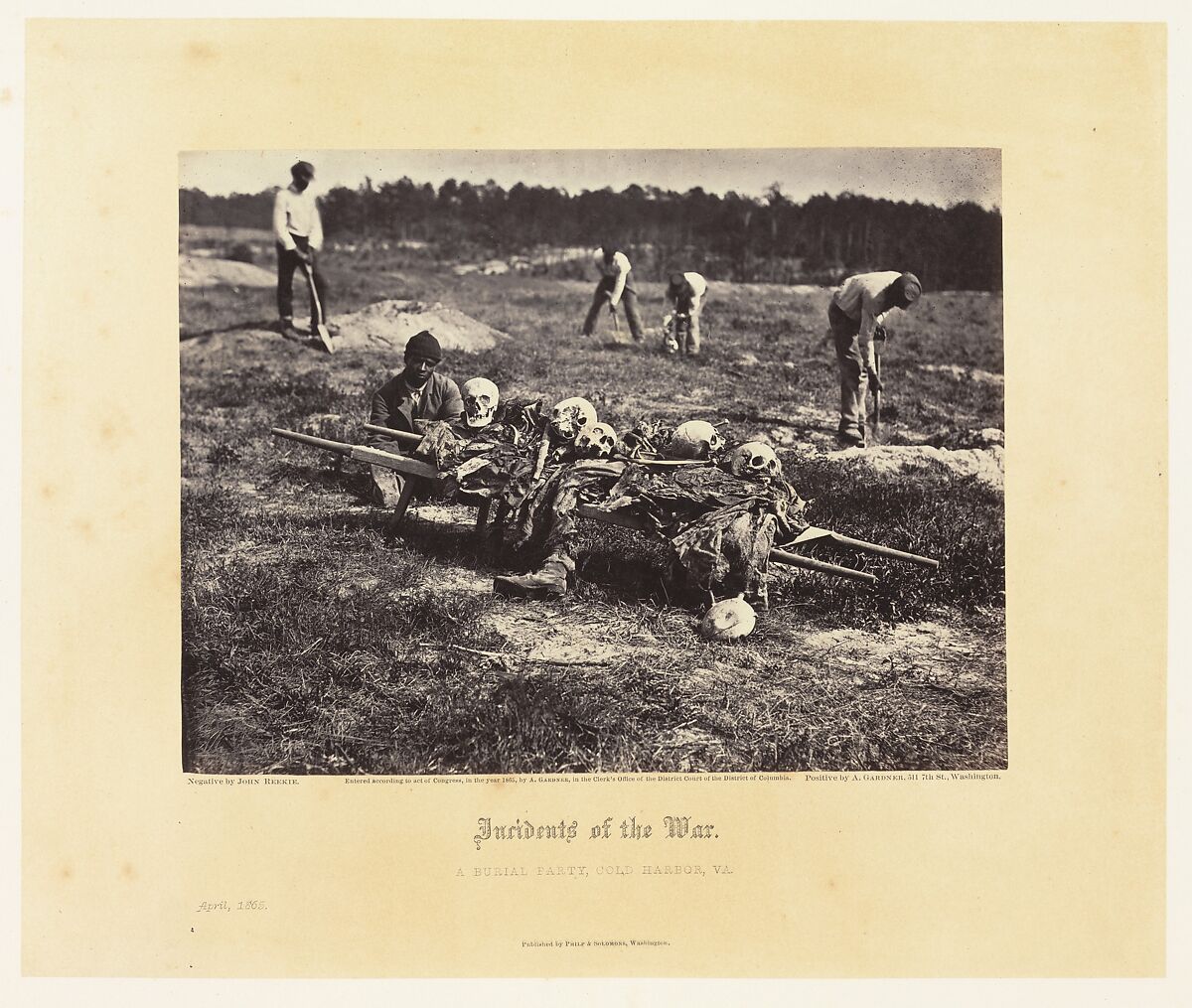 Gardner's Photographic Sketchbook of the War, Volume 2, Alexander Gardner (American, Glasgow, Scotland 1821–1882 Washington, D.C.), Albumen silver prints from glass negatives