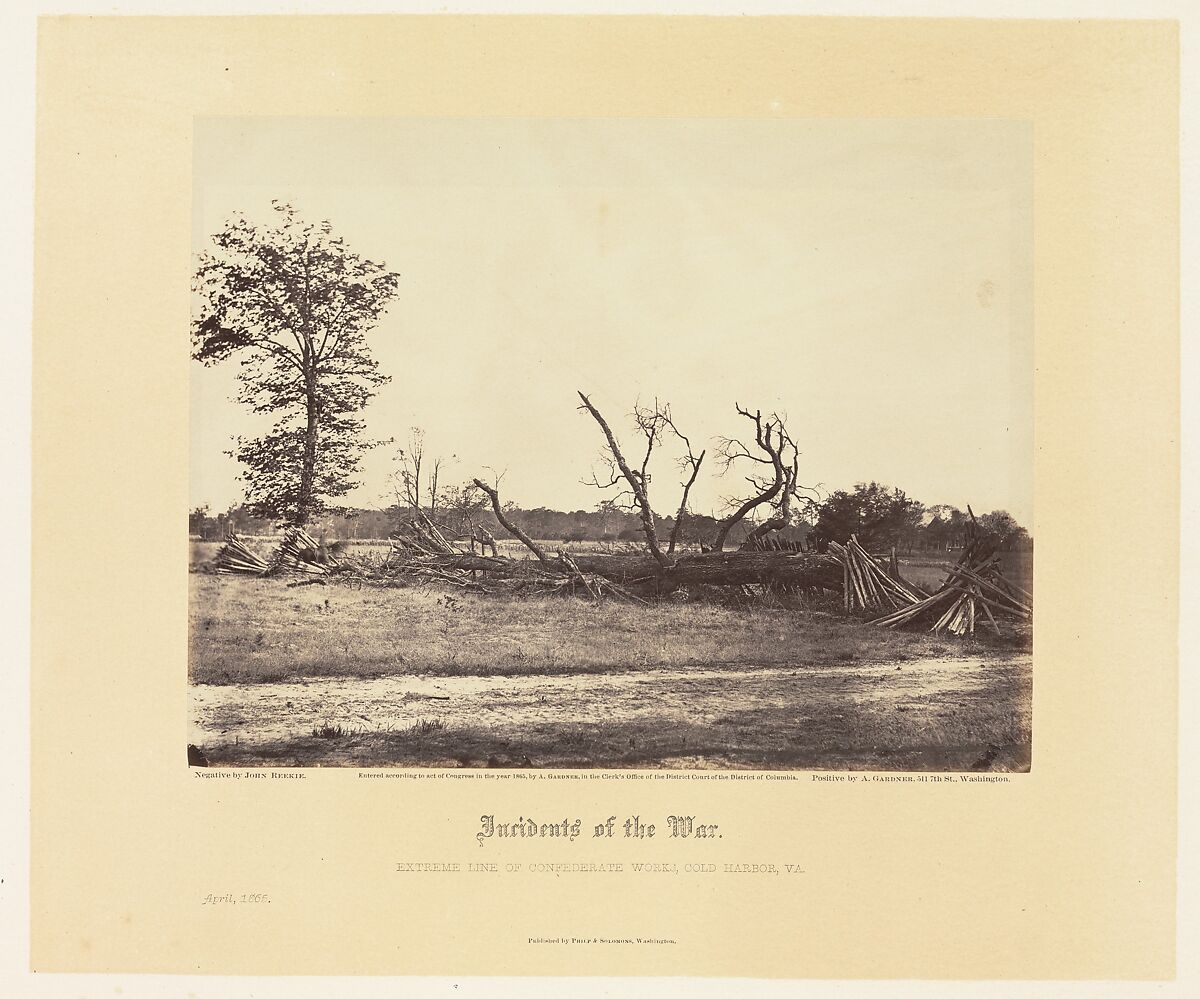 Gardner's Photographic Sketchbook of the War, Volume 2, Alexander Gardner (American, Glasgow, Scotland 1821–1882 Washington, D.C.), Albumen silver prints from glass negatives