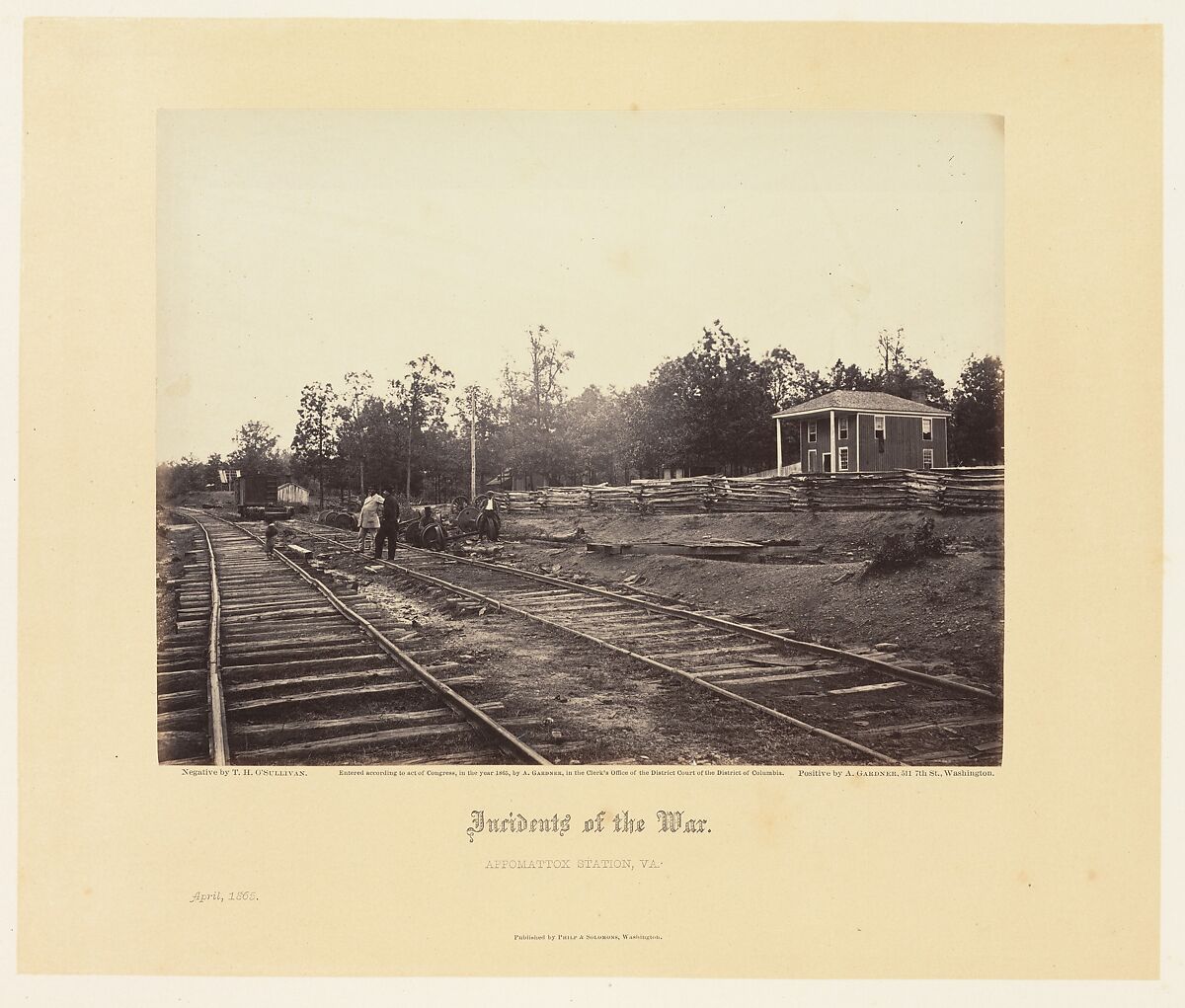 Gardner's Photographic Sketchbook of the War, Volume 2, Alexander Gardner (American, Glasgow, Scotland 1821–1882 Washington, D.C.), Albumen silver prints from glass negatives