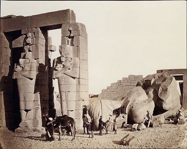 The Rameseum of El-Kurneh, Thebes
