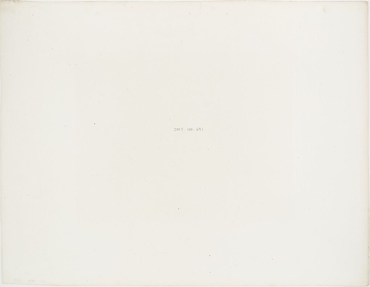 Dakkeh, Village et Rives du Nil, Félix Teynard (French, 1817–1892), Salted paper print from paper negative