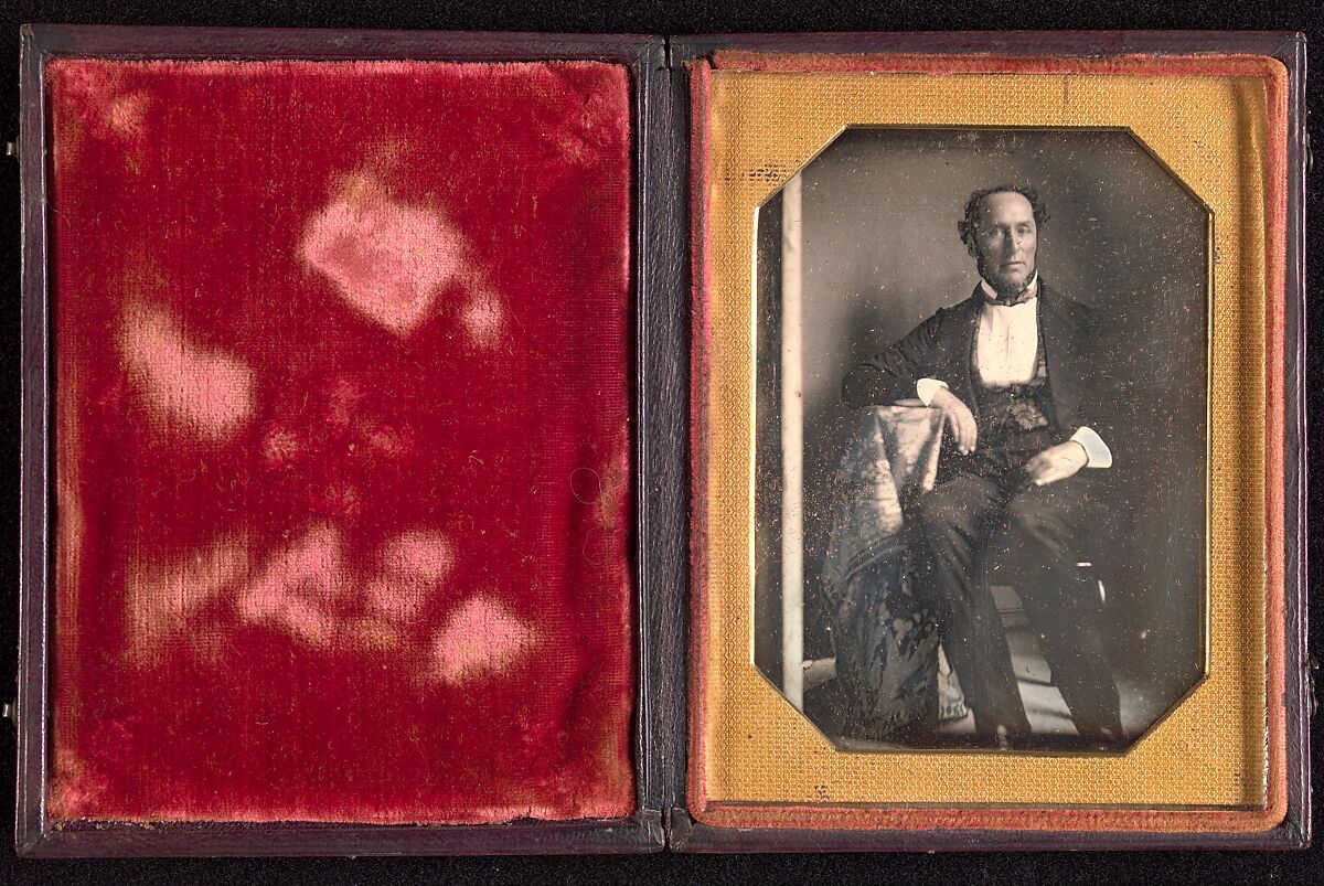 Dr. Edward Livingston, Attributed to John Plumbe Jr. (American (born Wales), 1809–1857), Daguerreotype