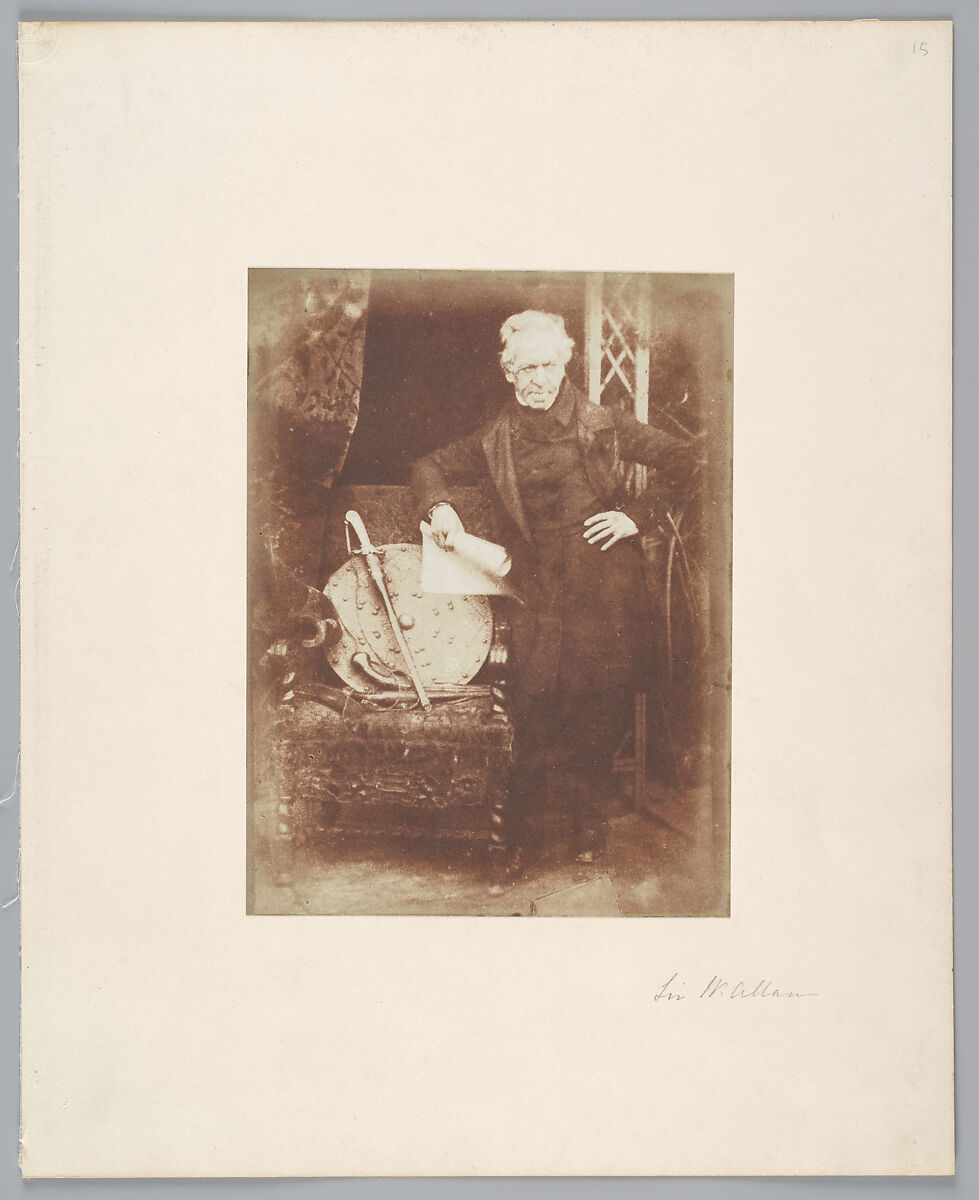 Sir William Allen, Hill and Adamson (British, active 1843–1848), Salted paper print from paper negative