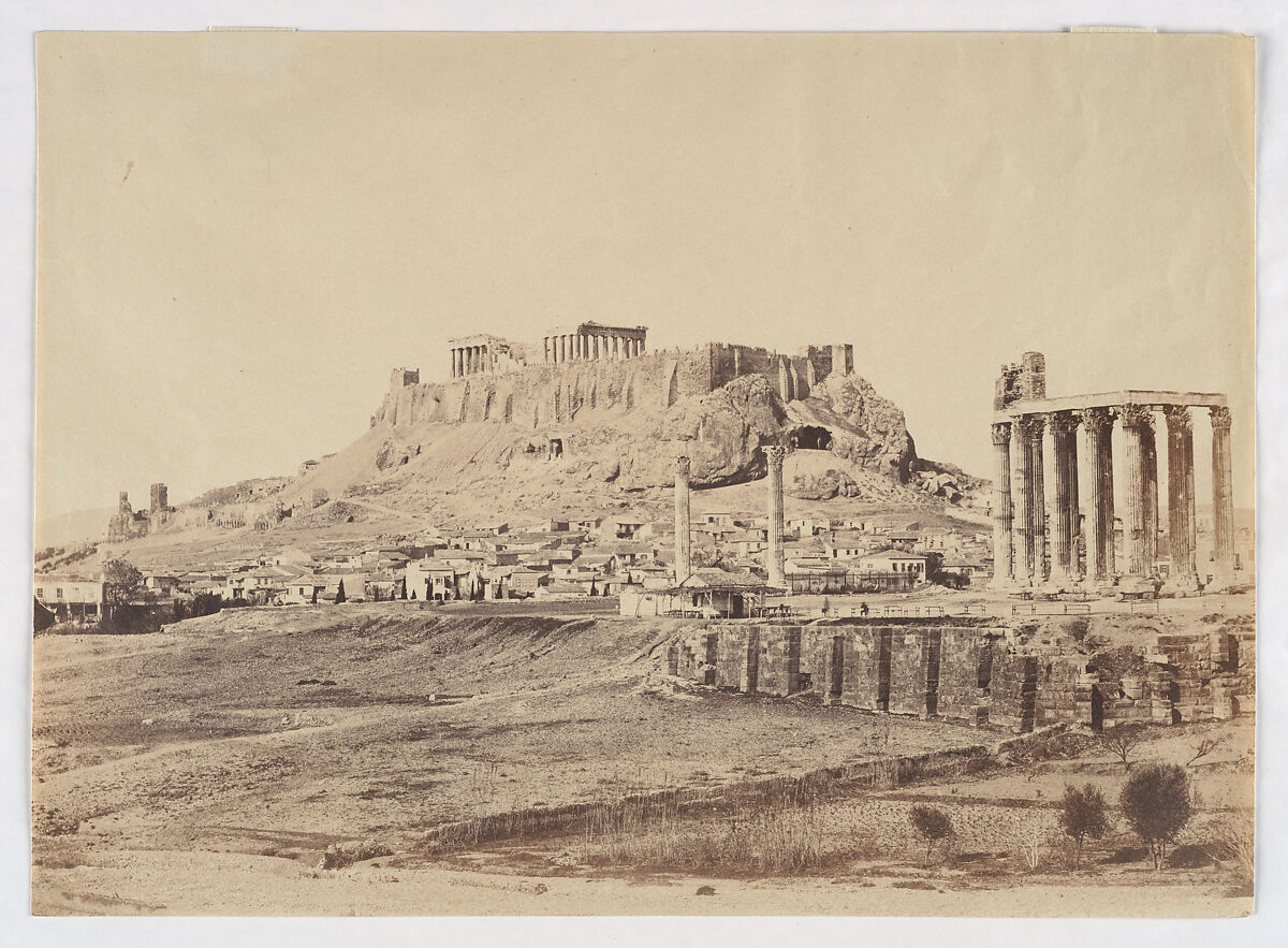 [Acropolis, Athens, Greece], James Robertson (British, 1813–1881), Salted paper print 