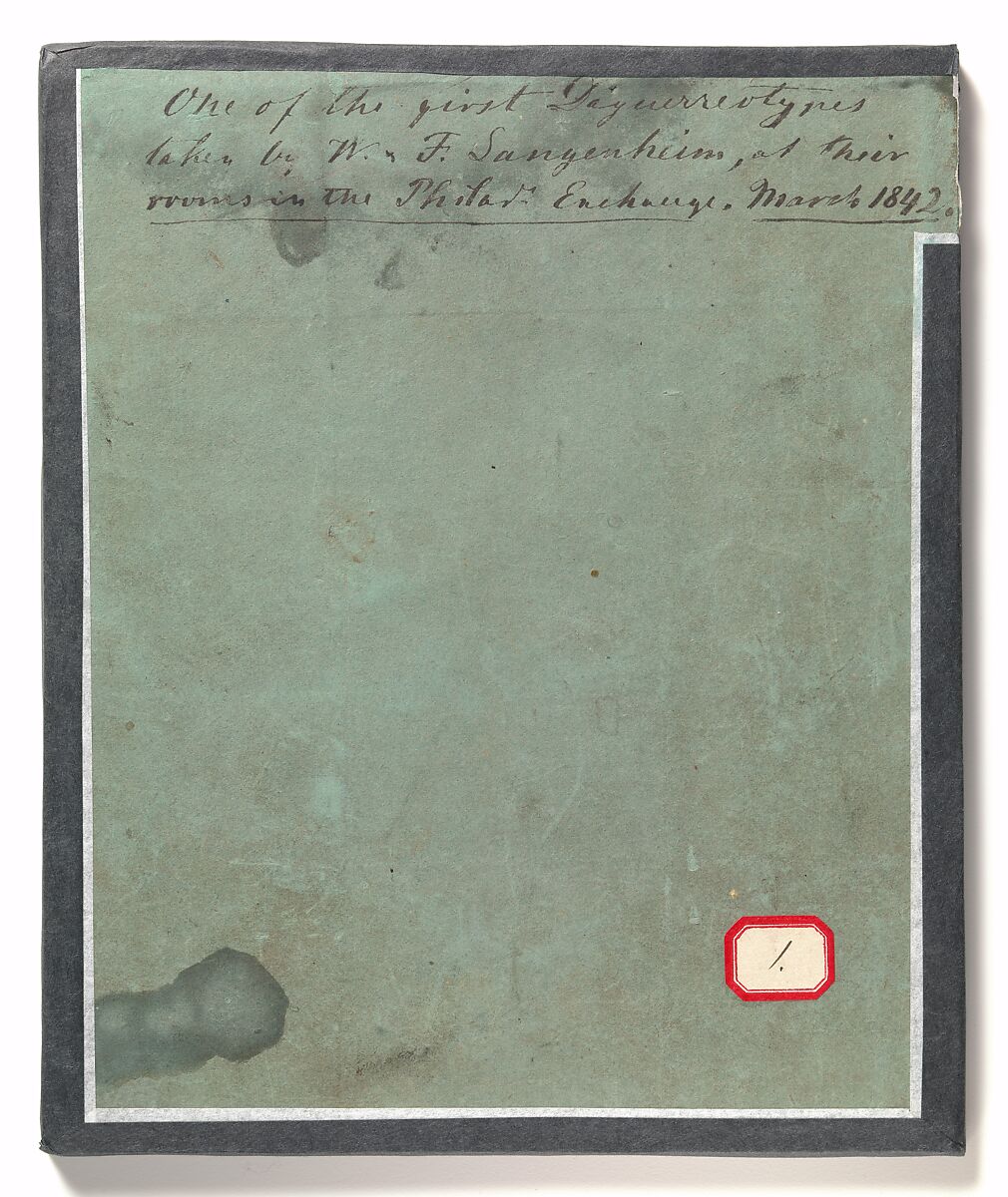 Three Men Playing Cards, W. &amp; F. Langenheim (American, active 1843–1874), Daguerreotype