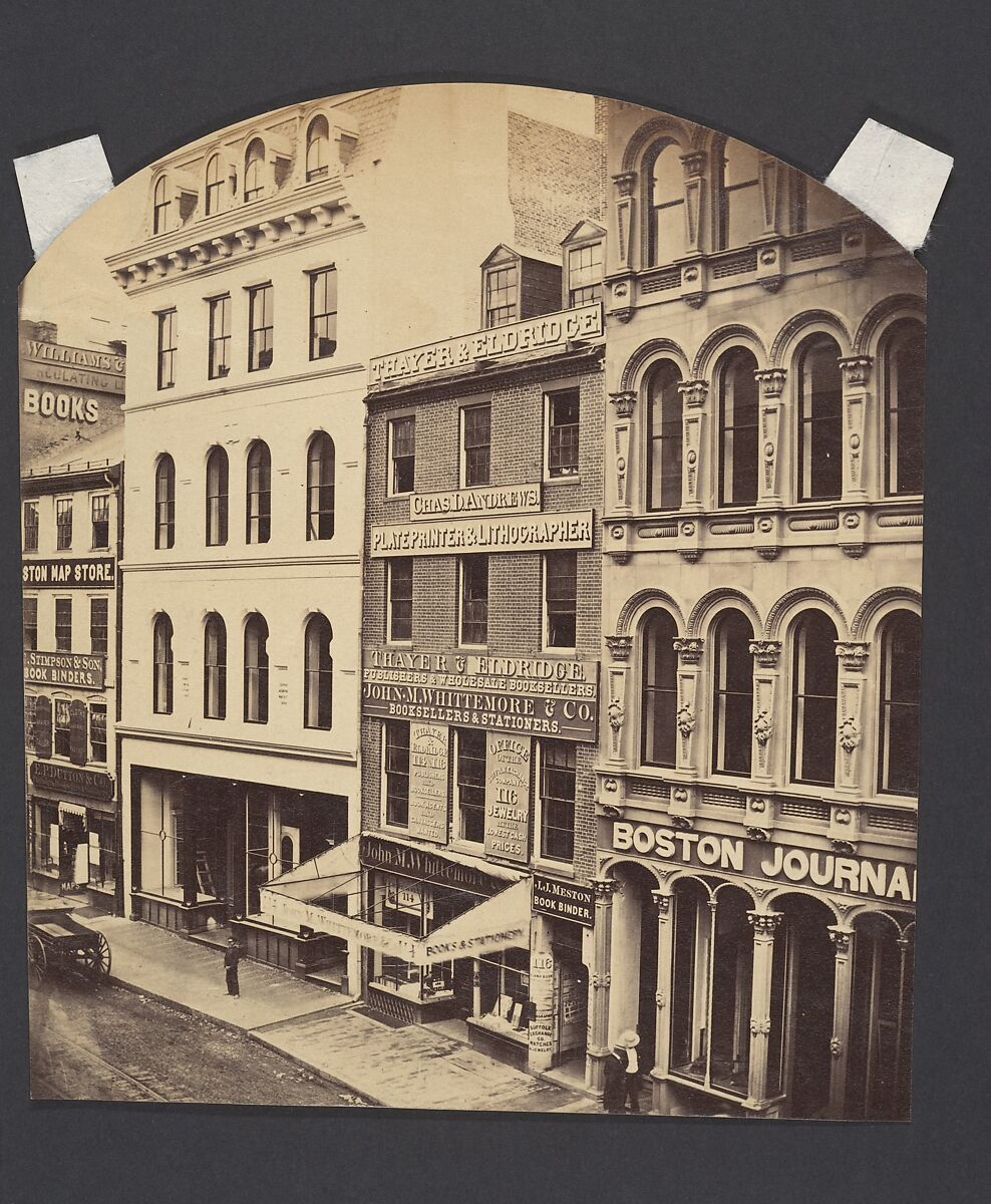 [Washington Street, Boston], James Wallace Black (American, Francestown, New Hampshire 1825–1896 Cambridge, Massachusetts), Albumen silver print from glass negative 
