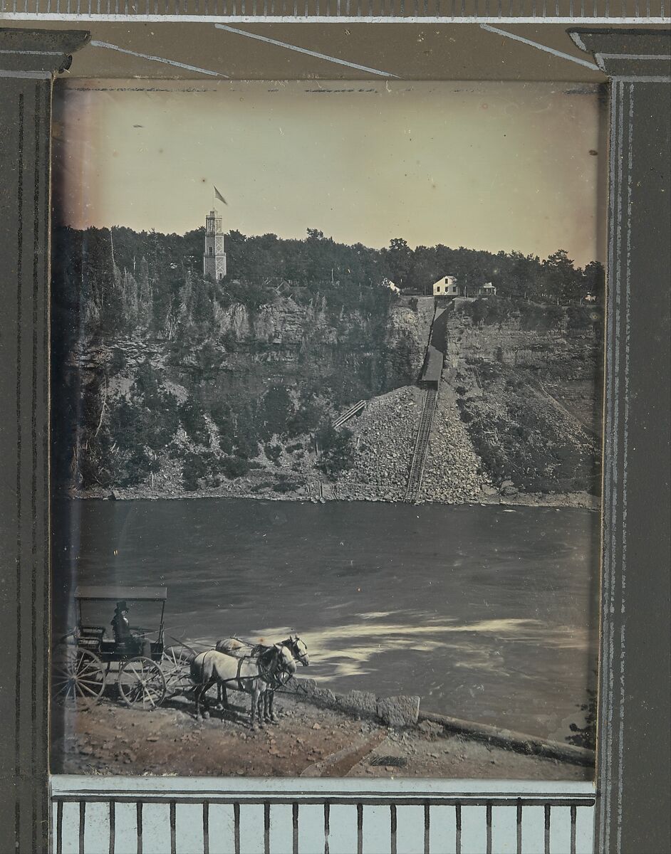 Panorama of Niagara Falls, W. &amp; F. Langenheim (American, active 1843–1874), Daguerreotypes