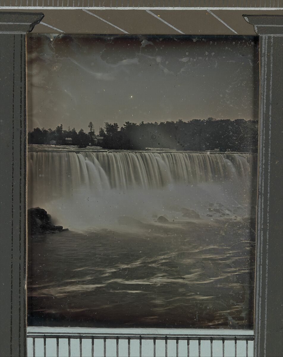 Panorama of Niagara Falls, W. &amp; F. Langenheim (American, active 1843–1874), Daguerreotypes