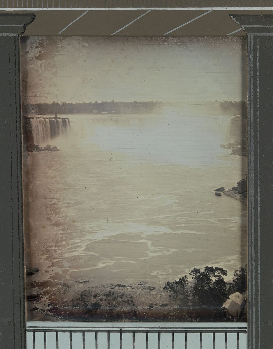 Panorama of Niagara Falls, W. &amp; F. Langenheim (American, active 1843–1874), Daguerreotypes