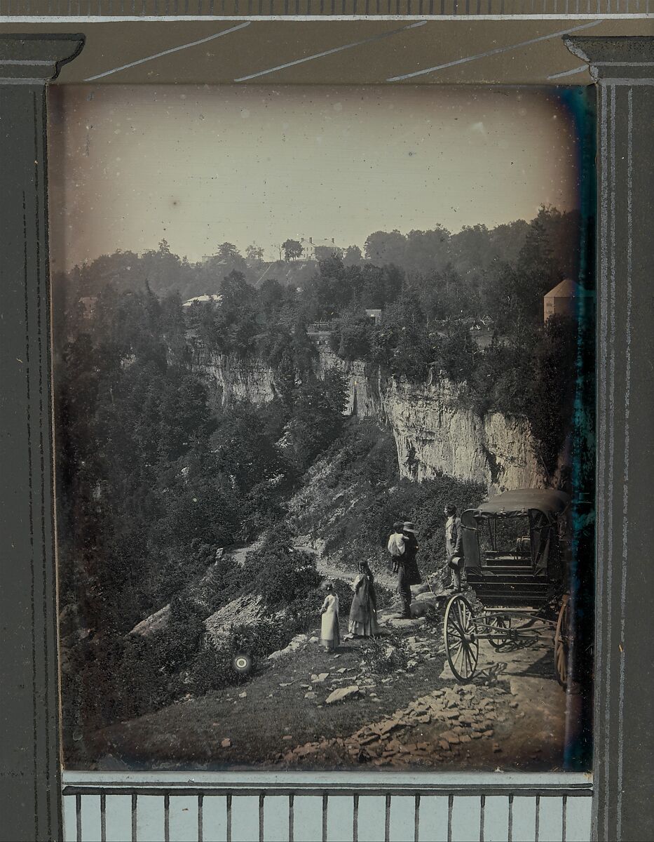 Panorama of Niagara Falls, W. &amp; F. Langenheim (American, active 1843–1874), Daguerreotypes