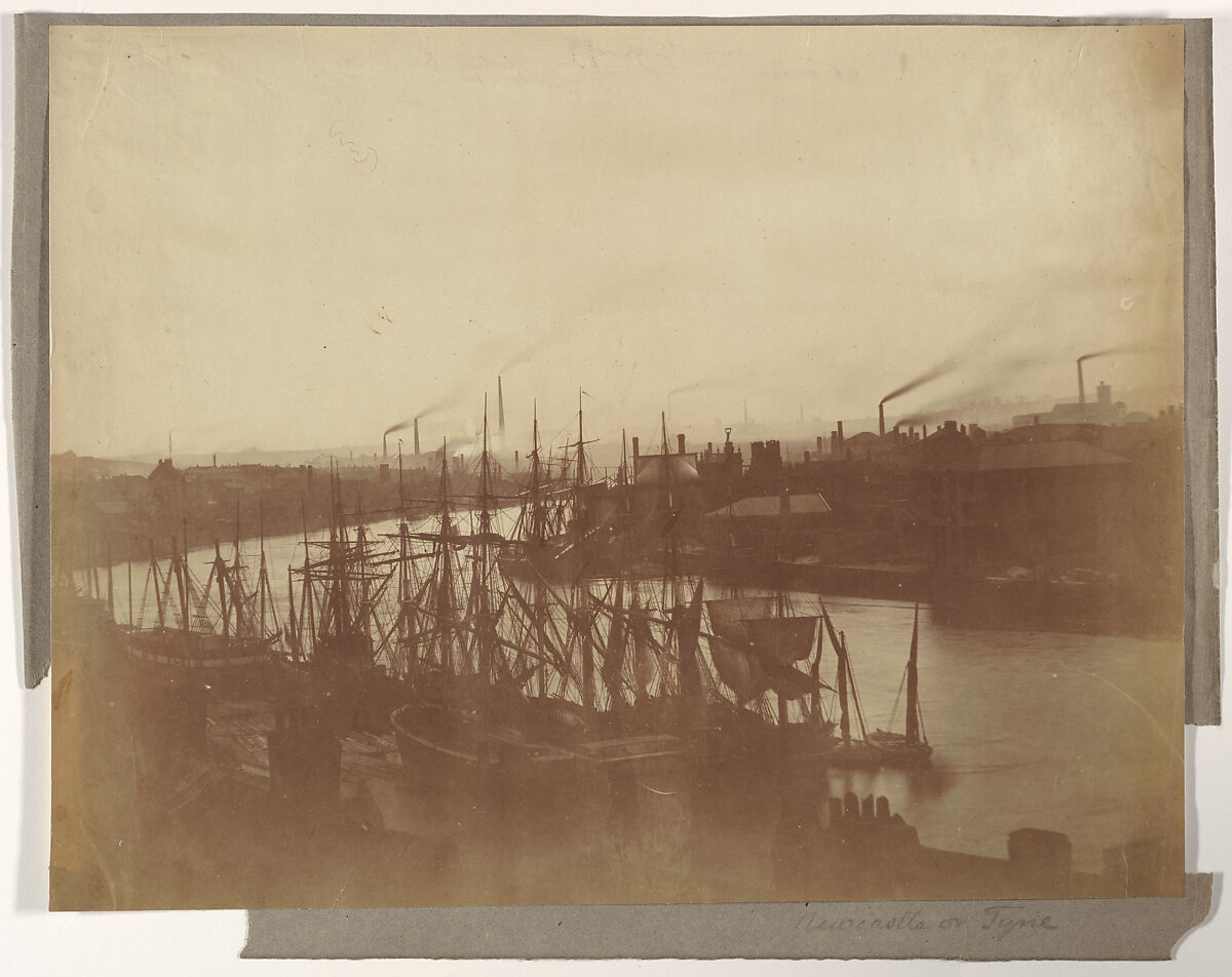 Newcastle on Tyne, Roger Fenton (British, 1819–1869), Albumen silver print from glass negative 