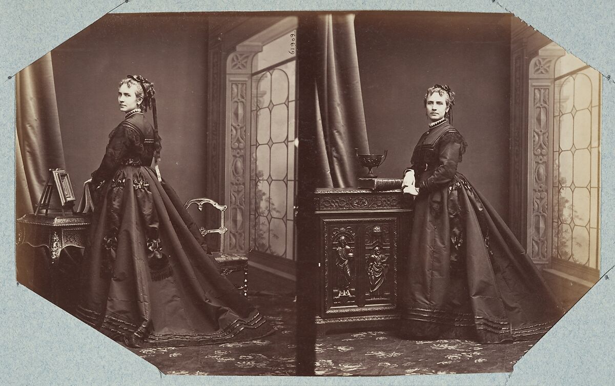 Demi-Monde II 57, André-Adolphe-Eugène Disdéri (French, Paris 1819–1889 Paris), Albumen silver prints from glass negatives