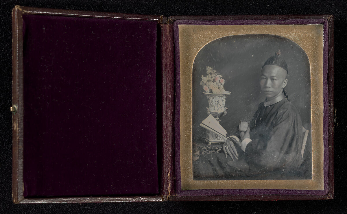 [Portrait of T'sow-Chaoong], Unknown (American), Daguerreotype