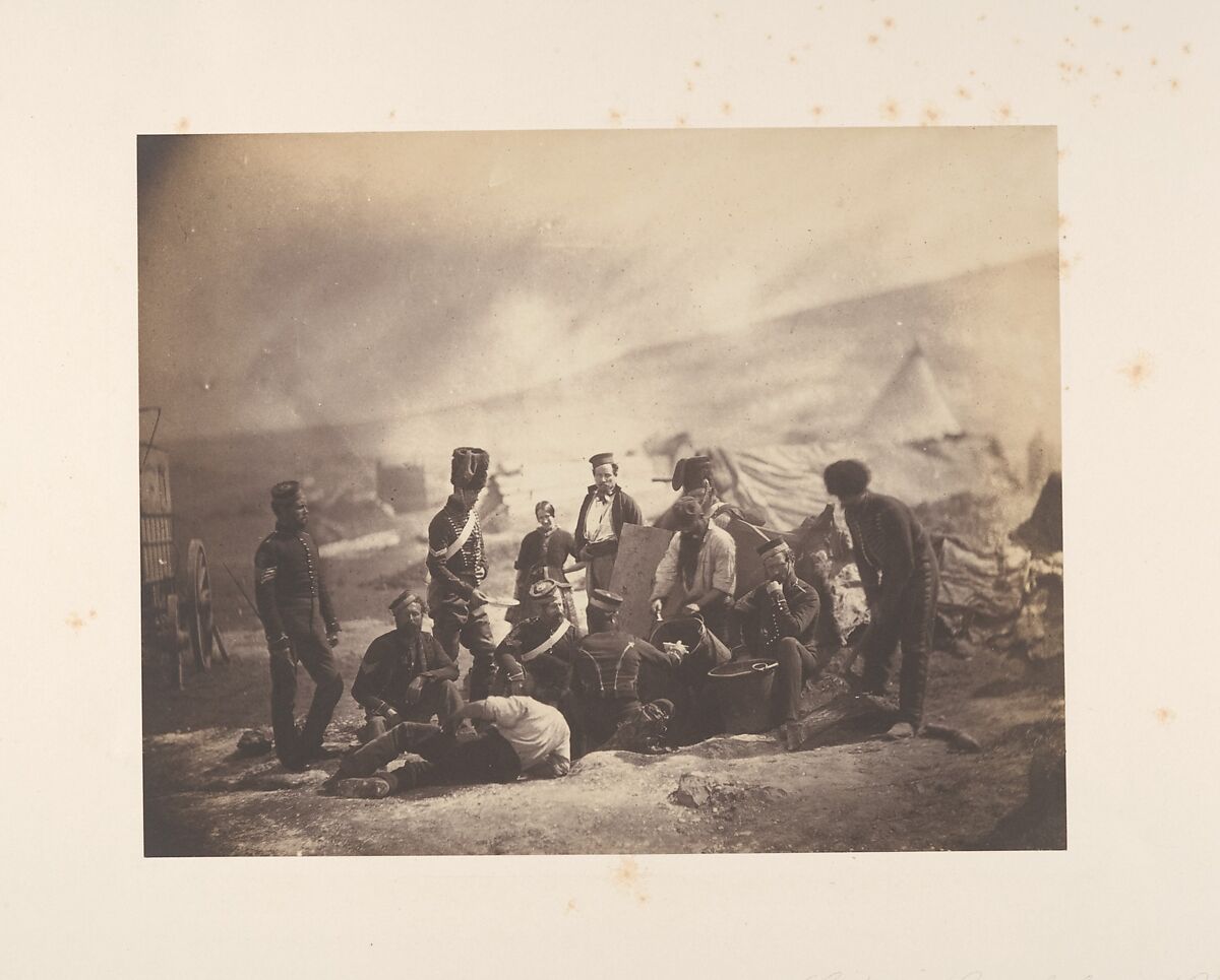 Roger Fenton | Cooking House of the 8th Hussars | The Metropolitan ...