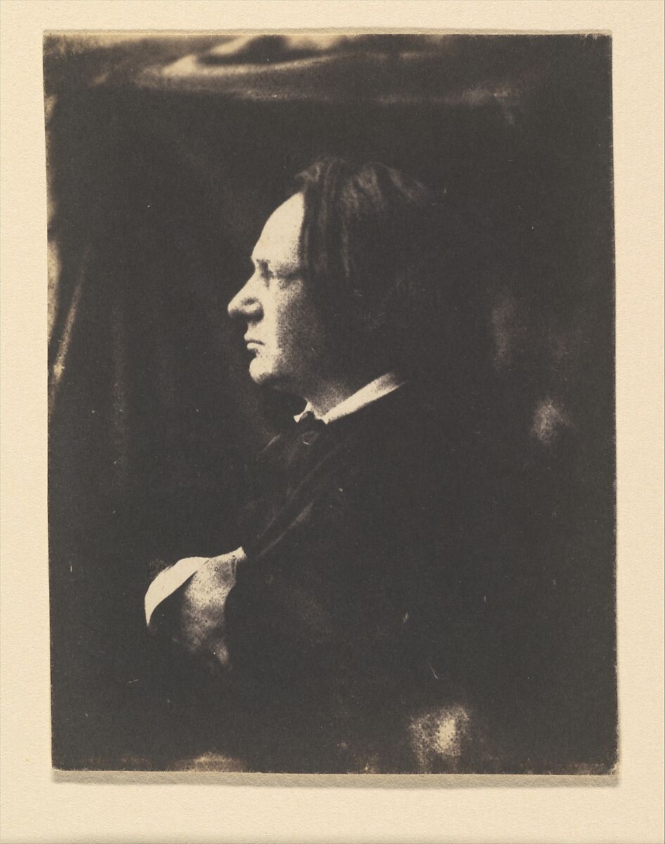 Victor Hugo, Charles Victor Hugo (French, 1826–1871), Salted paper print from paper negative 
