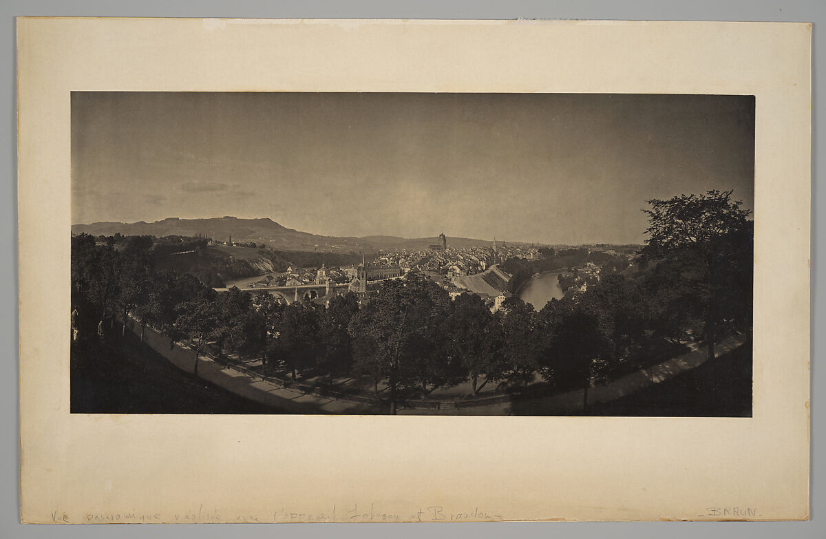 [Berne], Adolphe Braun (French, Besançon 1811–1877 Dornach), Carbon print 