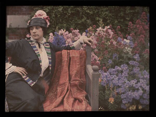 Tamara Karsavina, Adolf de Meyer (American (born France), Paris 1868–1946 Los Angeles, California), Autochrome 