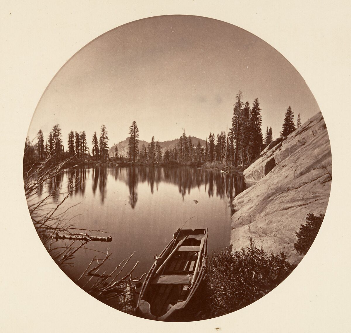 [Trees in Calaveras Grove and Views of Yosemite, California], Carleton E. Watkins (American, 1829–1916), Albumen silver prints from glass negatives