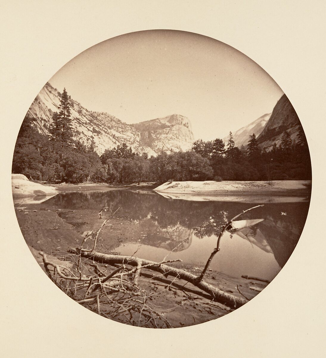 [Trees in Calaveras Grove and Views of Yosemite, California], Carleton E. Watkins (American, 1829–1916), Albumen silver prints from glass negatives