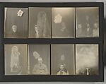 [Album of Spirit Photographs], Ada Emma Deane (British, 1864–1957), Album containing 112 gelatin silver prints