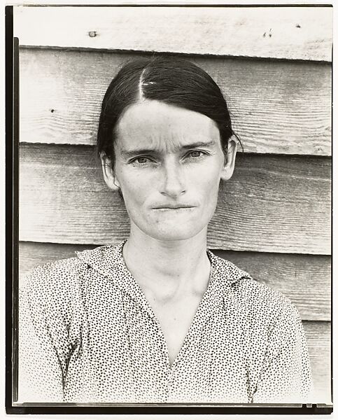 Alabama Cotton Tenant Farmer Wife, Walker Evans (American, St. Louis, Missouri 1903–1975 New Haven, Connecticut), Gelatin silver print 