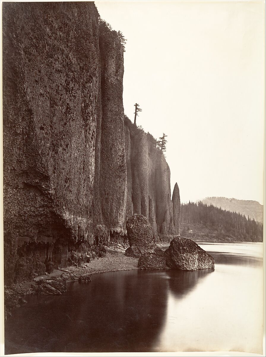 Cape Horn, Columbia River, Oregon, Carleton E. Watkins  American, Albumen silver print from glass negative