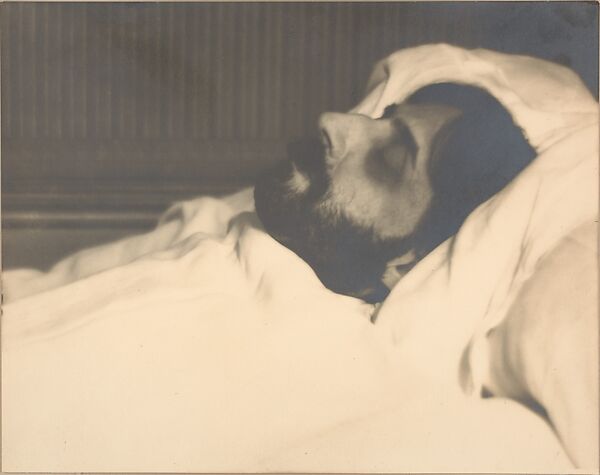 [Marcel Proust on His Death Bed], Man Ray (American, Philadelphia, Pennsylvania 1890–1976 Paris), Gelatin silver print 