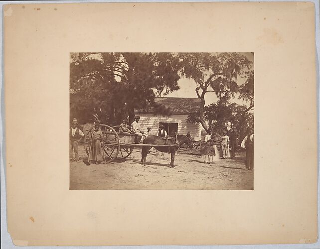 Negroes (Gwine to de Field), Hopkinson's Plantation, Edisto Island, South Carolina