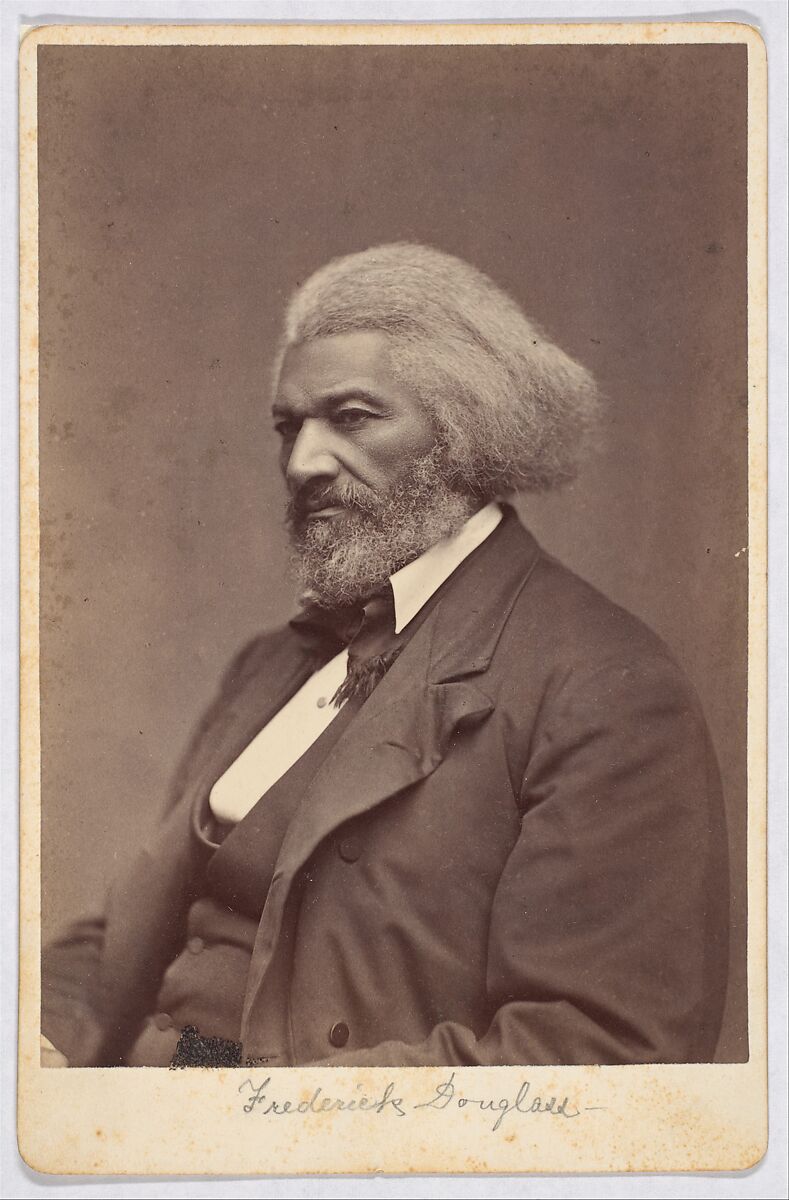 Frederick Douglass, Mathew B. Brady (American, born Ireland, 1823?–1896 New York), Albumen silver print from glass negative 