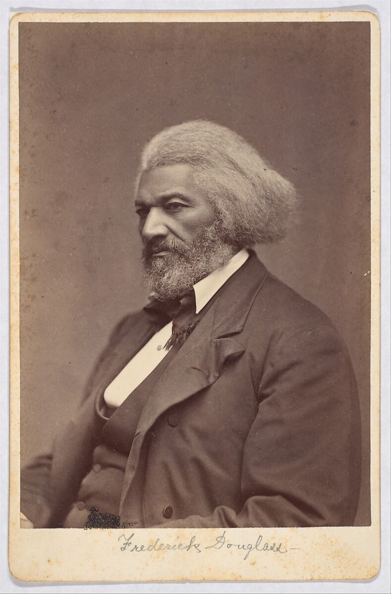 Frederick Douglass, George Kendall Warren (American, 1834–1884), Albumen silver print from glass negative 