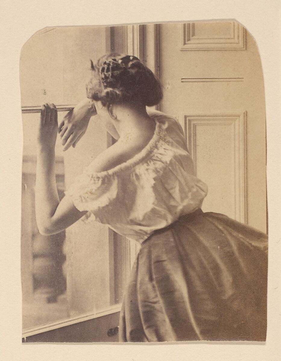 Photographic Study, Clementina Hawarden (British, 1822–1865), Albumen silver print from glass negative 