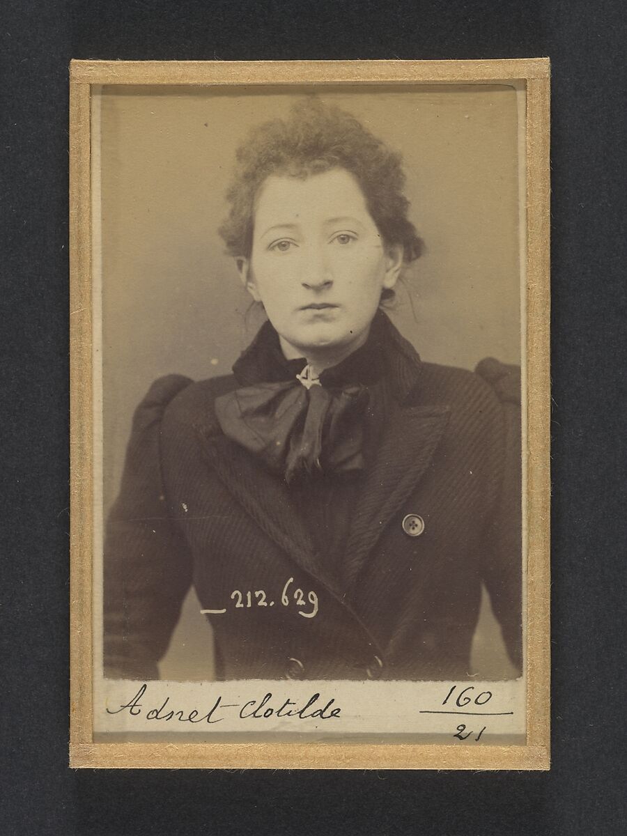 [Mugshots of Suspected Anarchists from French Police Files], Alphonse Bertillon (French, 1853–1914), Albumen silver prints and gelatin silver prints 