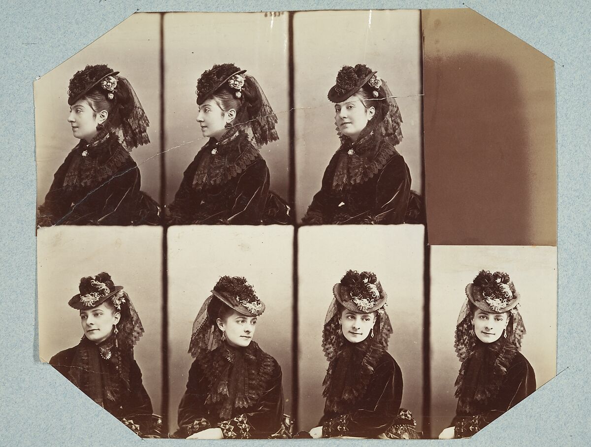 Demi-Monde I 56, André-Adolphe-Eugène Disdéri (French, Paris 1819–1889 Paris), Albumen silver prints from glass negatives