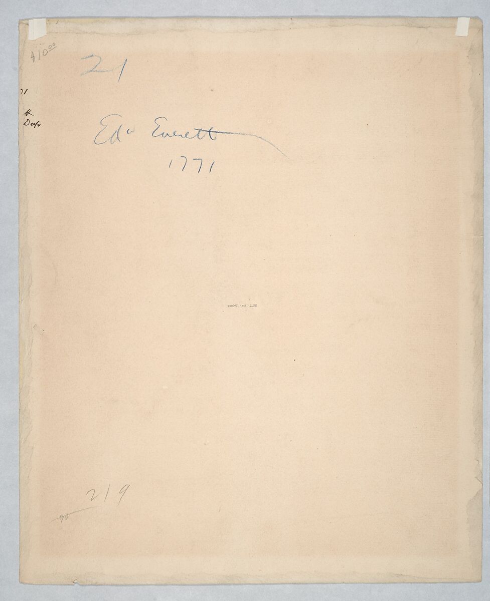 Edward Everett, Mathew B. Brady (American, born Ireland, 1823?–1896 New York), Salted paper print from glass negative