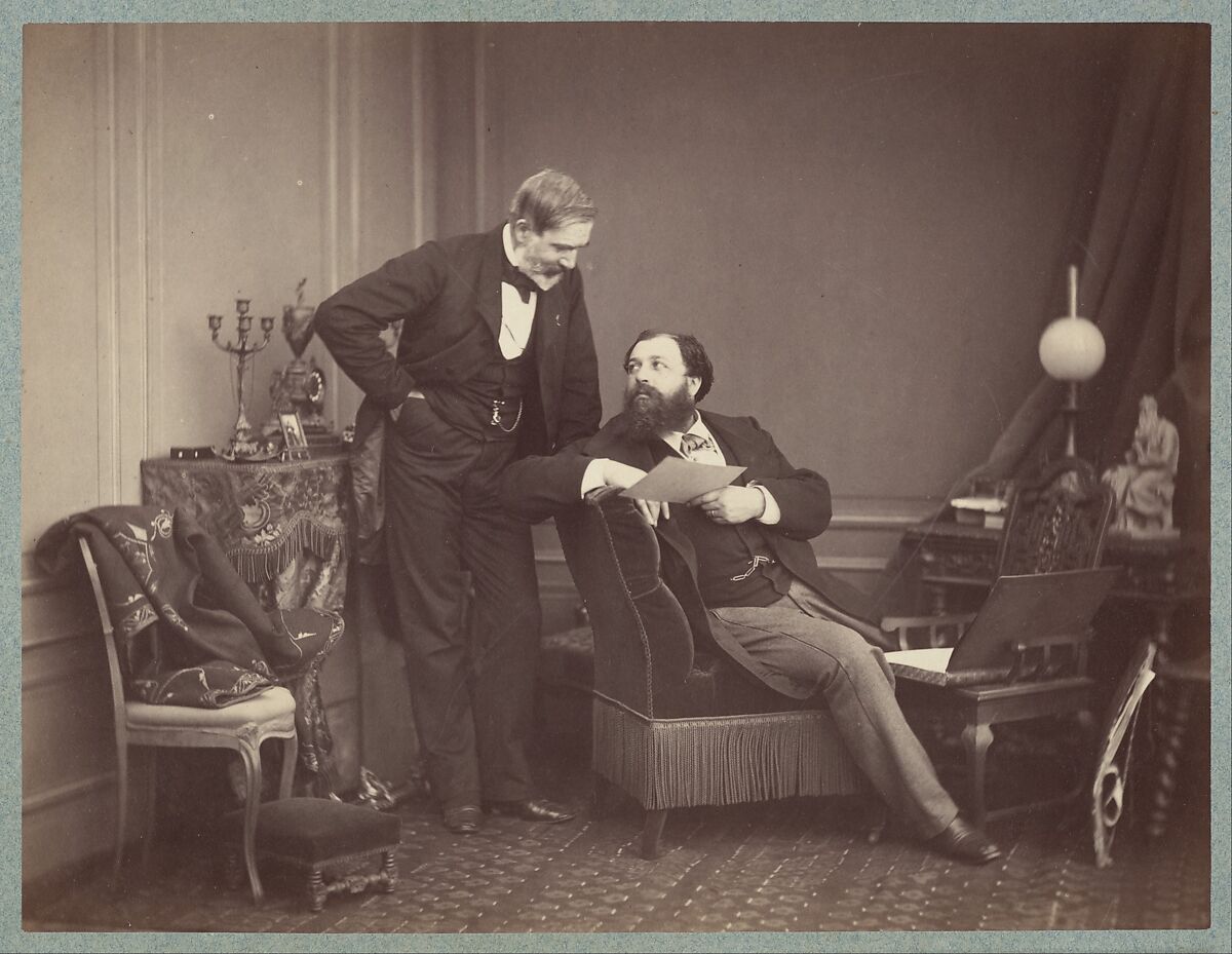 Louis Robert and Olympe Aguado, Olympe Aguado de las Marismas (French, Paris 1827–1894 Compiegne), Albumen silver print from glass negative 