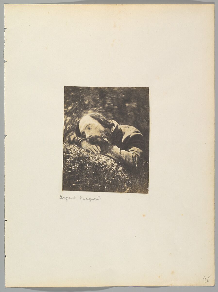 Auguste Vacquerie, Charles Victor Hugo (French, 1826–1871), Salted paper print from paper negative 