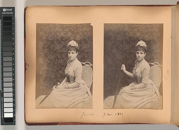 [Halévy Family Album], Hortense Howland (French, 1835–1920), Gelatin silver print