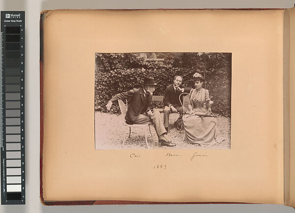 [Halévy Family Album], Hortense Howland (French, 1835–1920), Gelatin silver print