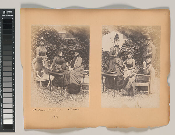 [Halévy Family Album], Hortense Howland (French, 1835–1920), Gelatin silver print