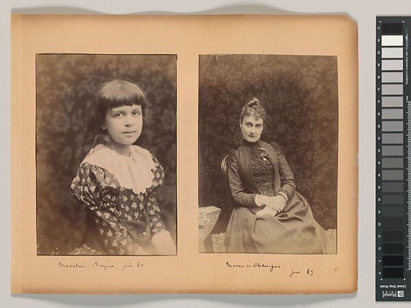 [Halévy Family Album], Hortense Howland (French, 1835–1920), Gelatin silver print
