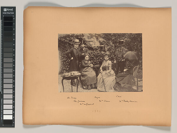 [Halévy Family Album], Hortense Howland (French, 1835–1920), Gelatin silver print