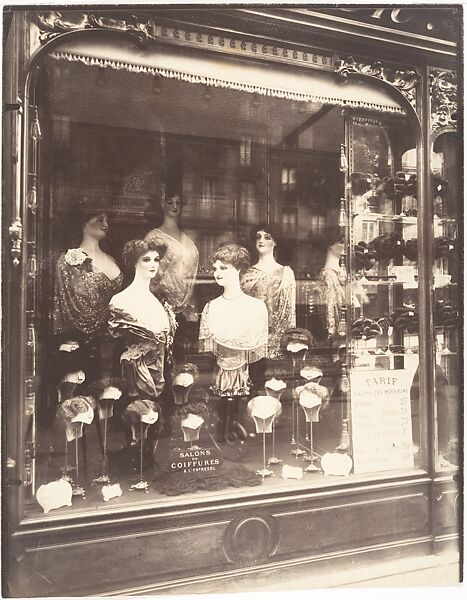 Boulevard de Strasbourg, Eugène Atget (French, Libourne 1857–1927 Paris), Matte albumen silver print from glass negative 