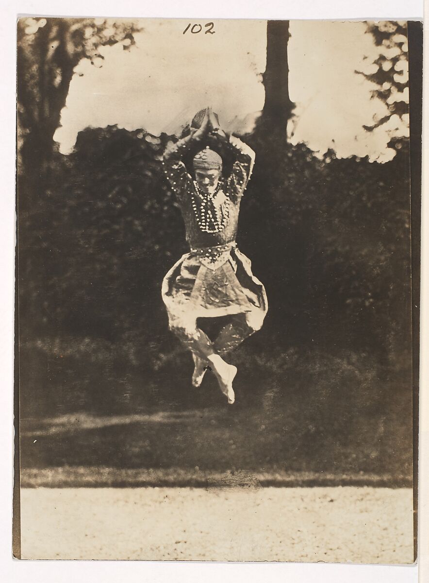 [Nijinsky in "Danse siamoise" from the "Orientales"], Eugène Druet (French, Paris 1867–1916 Paris), Gelatin silver print 