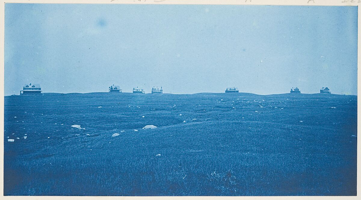 [Album of Photographs of the Land and Summer Cottages Owned by the Montauk Association, Montauk, New York], Unknown (American), Cyanotypes