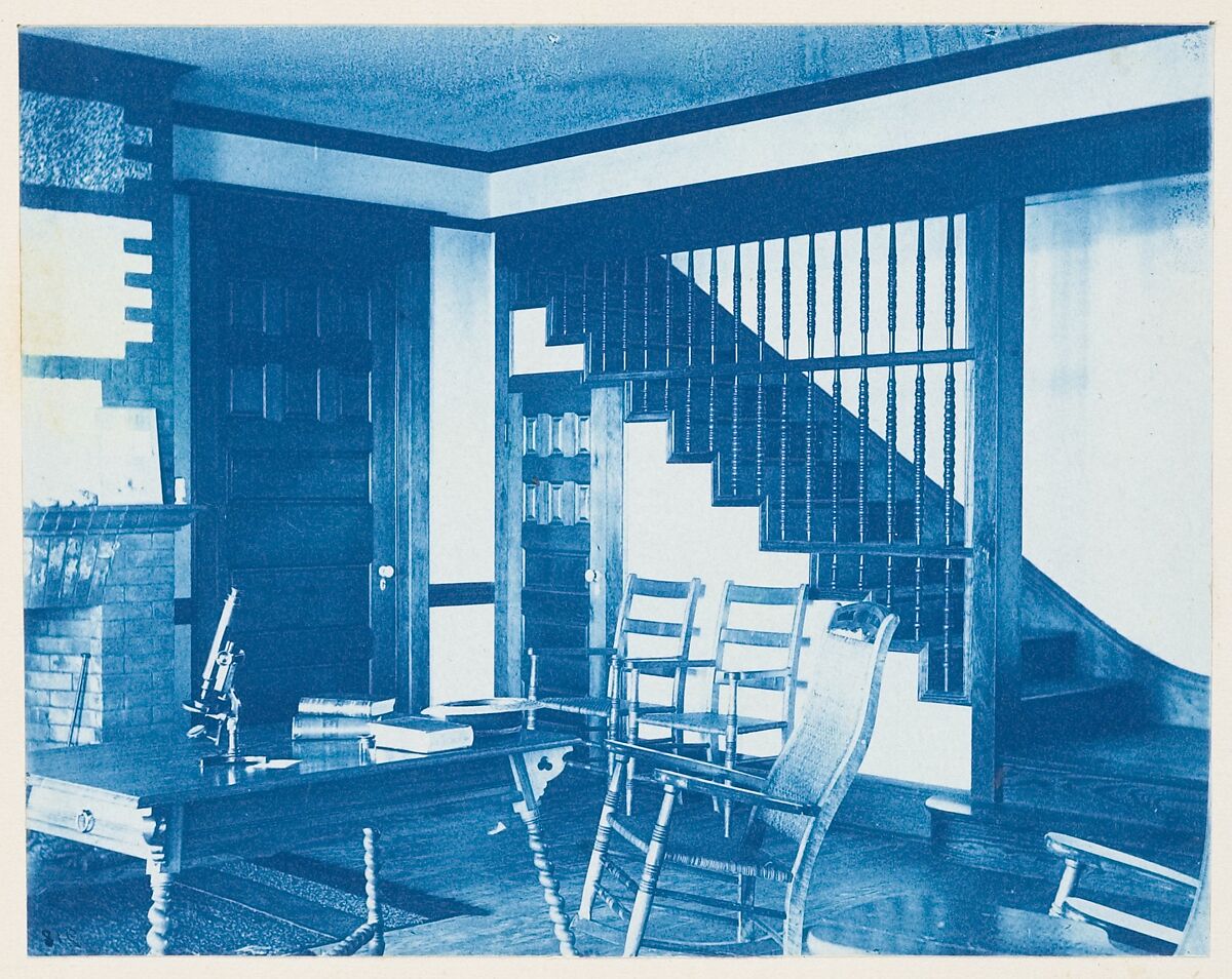 [Album of Photographs of the Land and Summer Cottages Owned by the Montauk Association, Montauk, New York], Unknown (American), Cyanotypes