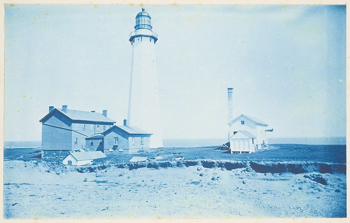 [Album of Photographs of the Land and Summer Cottages Owned by the Montauk Association, Montauk, New York], Unknown (American), Cyanotypes