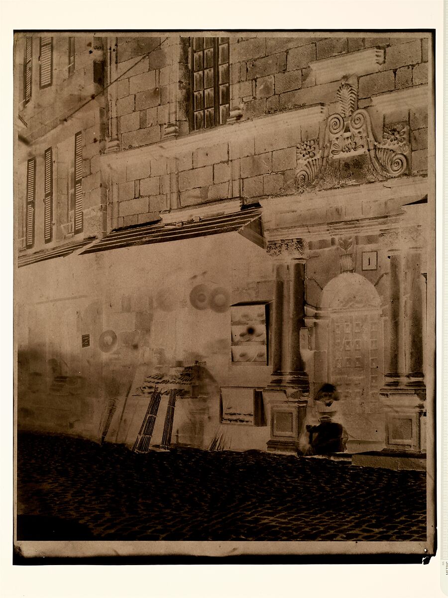 [Village Scene, Brittany], Louis-Rémy Robert (French, 1810–1882), Paper negative 