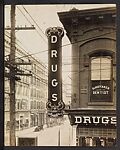 [Album of Photographs of Electric Signs by the Gray Sign Company, Knoxville, Tennessee], Unknown (American), Gelatin silver print