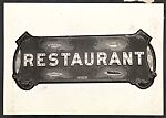 [Album of Photographs of Electric Signs by the Gray Sign Company, Knoxville, Tennessee], Unknown (American), Gelatin silver print