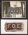 [Album of Photographs of Electric Signs by the Gray Sign Company, Knoxville, Tennessee], Unknown (American), Gelatin silver print